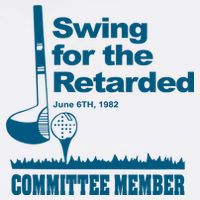 Swing For The Retarded Apron
