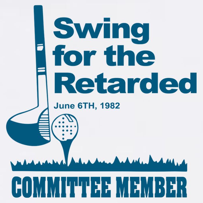 Swing For The Retarded Apron