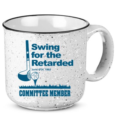 Swing For The Retarded 15oz Campfire Ceramic Mug