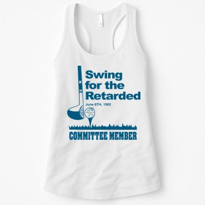 Swing For The Retarded Womens Tank Top