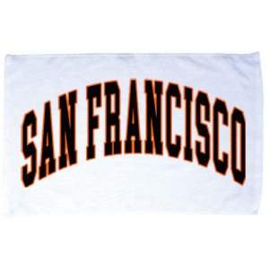 San Francisco Text Microfiber Hand Towel