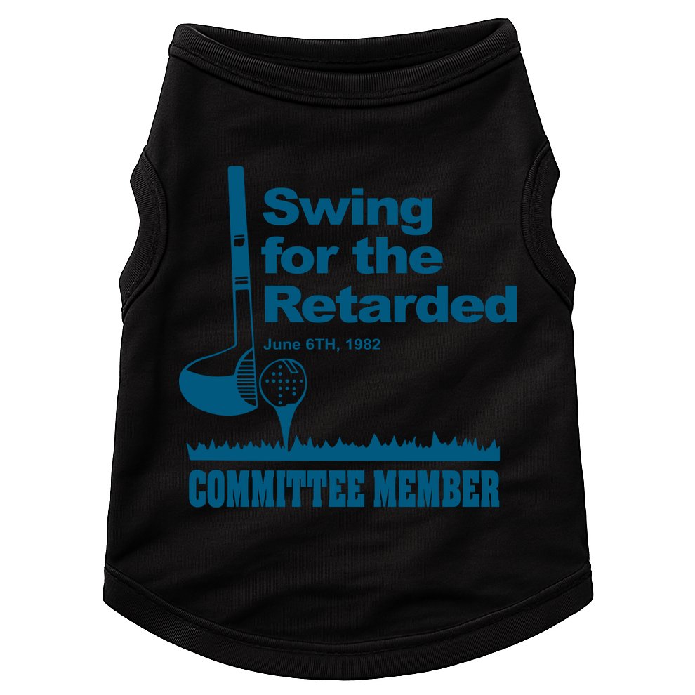 Swing For The Retarded June 6th 1982 Committee Doggie Tank