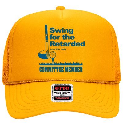 Swing For The Retarded June 6th 1982 Committee Trucker Hat