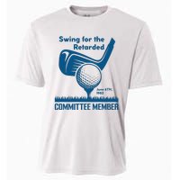 Swing For The Retarded June 6th 1982 Committee Member Cooling Performance Crew T-Shirt