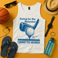 Swing For The Retarded June 6th 1982 Committee Member Tank Top