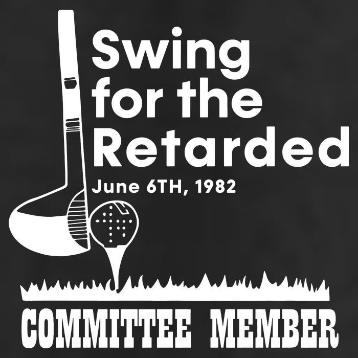 Swing For The Retarded Golf Towel