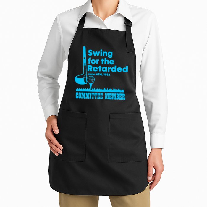 Swing For The Retarded June 6th 1982 Committee Apron