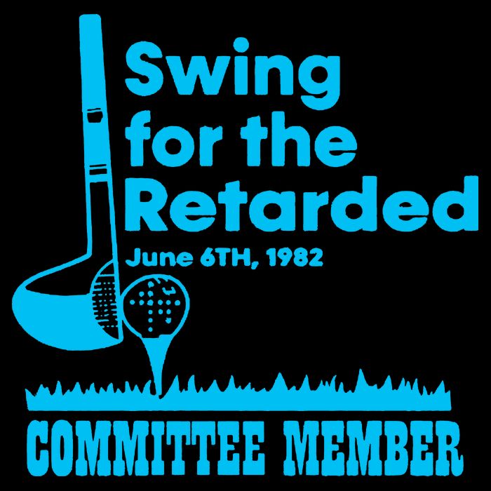 Swing For The Retarded June 6th 1982 Committee 7-Panel Snapback Hat