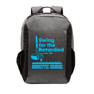Swing For The Retarded June 6th 1982 Committee Vector Backpack
