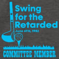 Swing For The Retarded June 6th 1982 Committee Vector Backpack