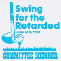 Swing For The Retarded June 6th 1982 Committee Garment-Dyed Sweatshirt
