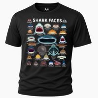 Shark Faces Type Of Shark Shark Faces Of All Kinds Performance Shirt