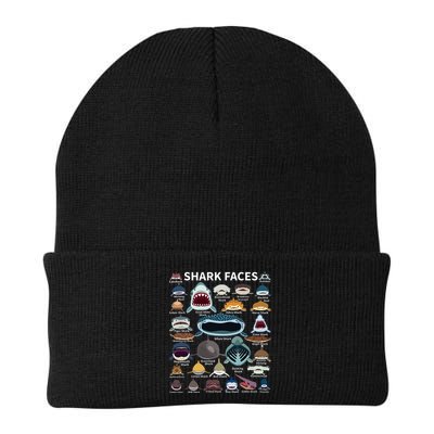 Shark Faces Type Of Shark Shark Faces Of All Kinds Beanie