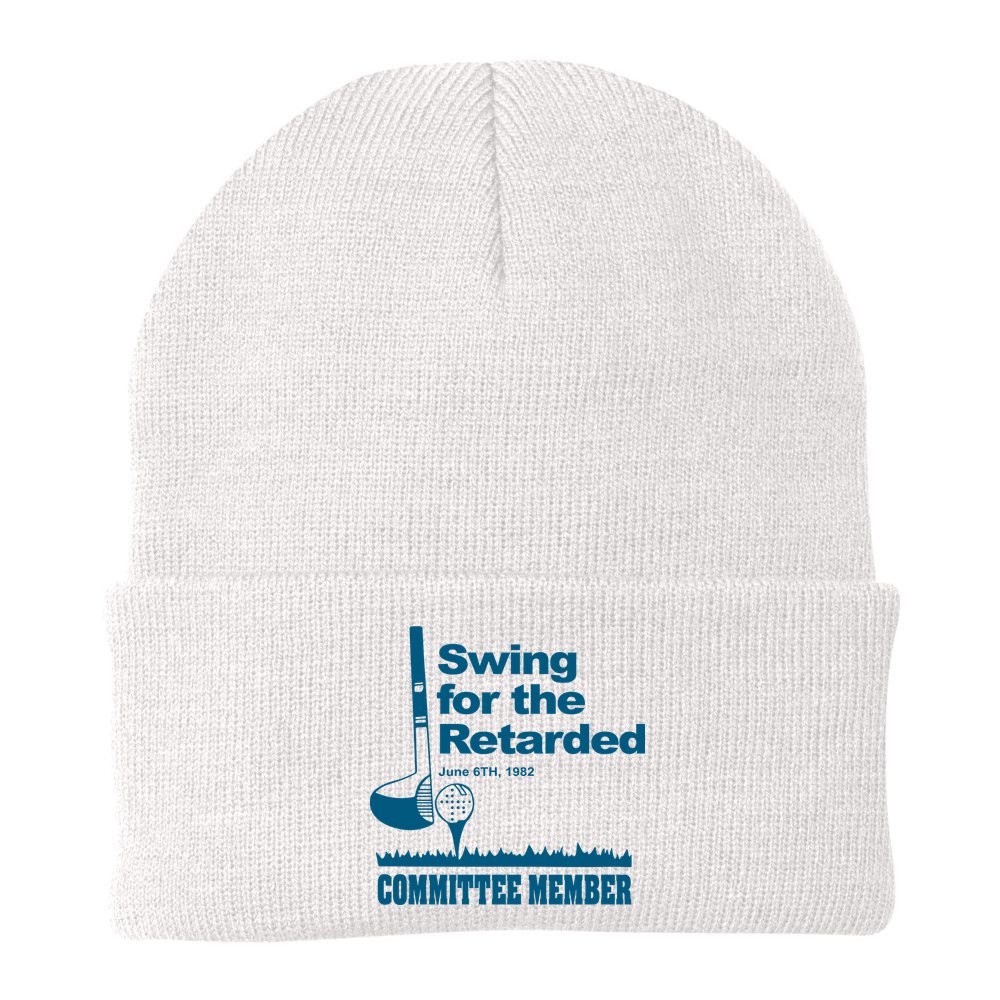 Swing For The Retarded June 6th 1982 Committee Beanie