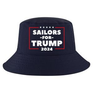 Sailors For Trump 2024 US Navy Donald Trump Support Cool Comfort Performance Bucket Hat