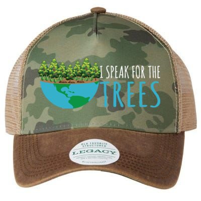 Speak For The Trees Activists Environt Earth Day Gift Legacy Tie Dye Trucker Hat