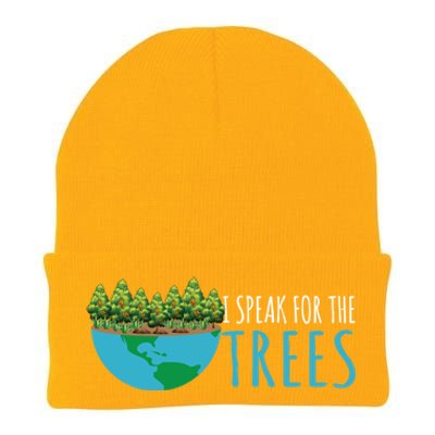 Speak For The Trees Activists Environt Earth Day Gift Knit Cap Winter Beanie