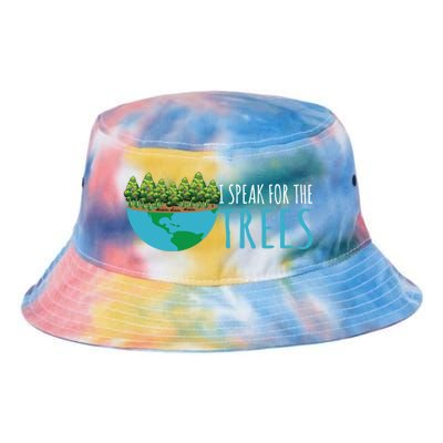 Speak For The Trees Activists Environt Earth Day Gift Tie Dye Newport Bucket Hat