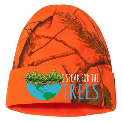 Speak For The Trees Activists Environt Earth Day Gift Kati Licensed 12" Camo Beanie