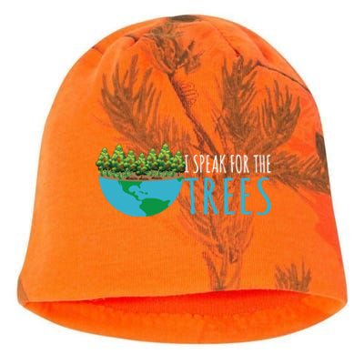 Speak For The Trees Activists Environt Earth Day Gift Kati - Camo Knit Beanie