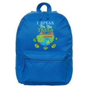 Speak For Trees Love World Save Planet Hour Day Earth Gift 16 in Basic Backpack