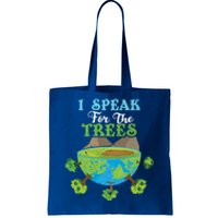 Speak For Trees Love World Save Planet Hour Day Earth Gift Tote Bag