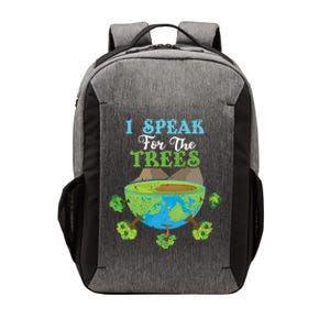 Speak For Trees Love World Save Planet Hour Day Earth Gift Vector Backpack