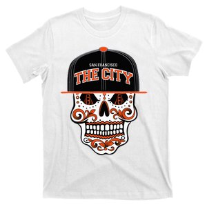 San Francisco The City Sugar Skull T-Shirt