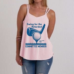 Swing For The Retarded Women's Strappy Tank