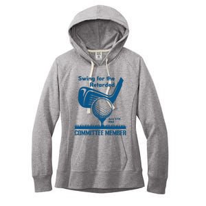 Swing For The Retarded Women's Fleece Hoodie