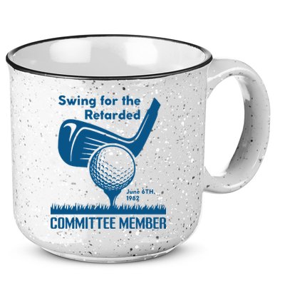 Swing For The Retarded 15oz Campfire Ceramic Mug