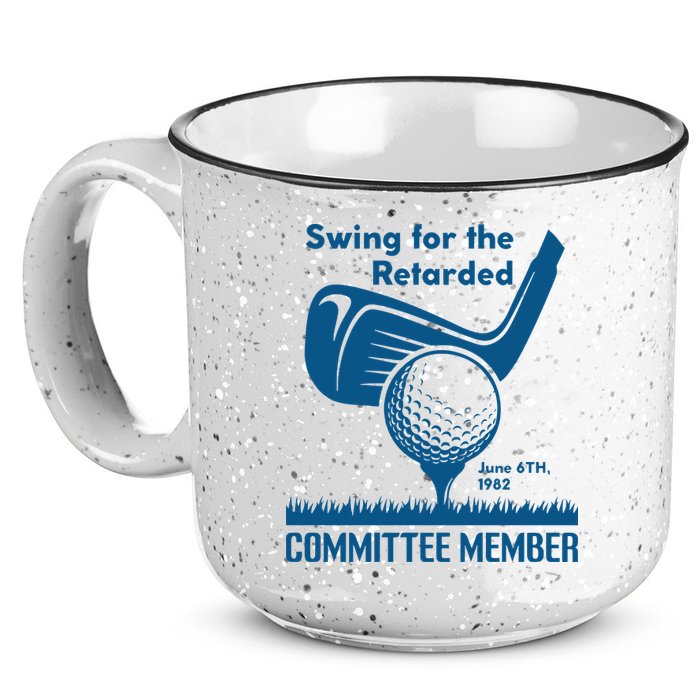Swing For The Retarded 15oz Campfire Ceramic Mug