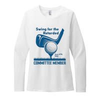 Swing For The Retarded Womens CVC Long Sleeve Shirt