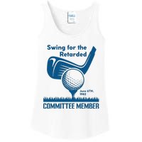 Swing For The Retarded Ladies Essential Tank