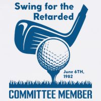 Swing For The Retarded Short Acrylic Beanie
