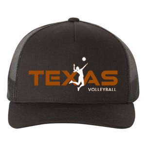 Sport Fan Tex The Lone Star State Of Texas Volleyball Yupoong Adult 5-Panel Trucker Hat