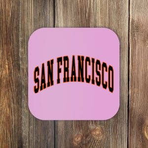 San Francisco Text Coaster