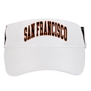 San Francisco Text Adult Drive Performance Visor