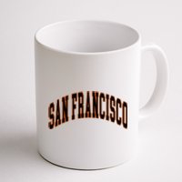 San Francisco Text Coffee Mug