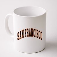 San Francisco Text Coffee Mug