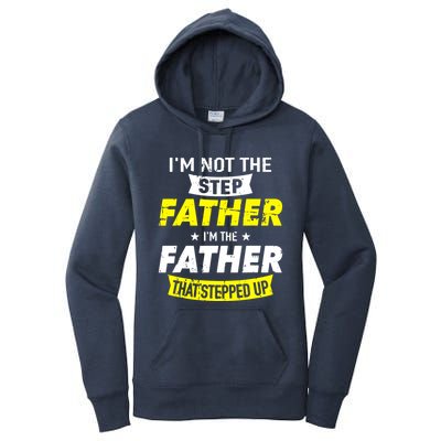 Step Father That Stepped Up Women's Pullover Hoodie