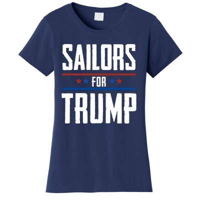 Sailors For Trump 2024 Women's T-Shirt