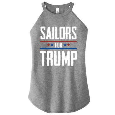 Sailors For Trump 2024 Women's Perfect Tri Rocker Tank