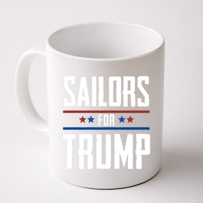 Sailors For Trump 2024 Coffee Mug