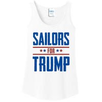 Sailors For Trump 2024 Ladies Essential Tank