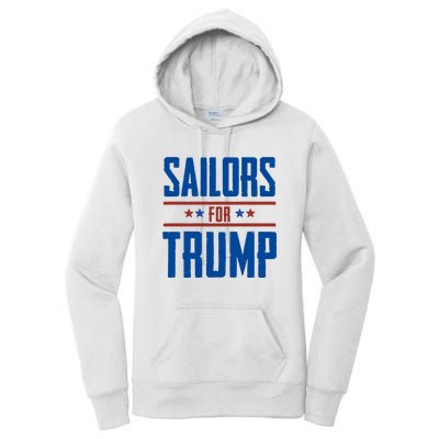 Sailors For Trump 2024 Women's Pullover Hoodie