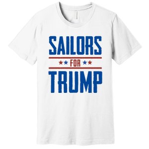 Sailors For Trump 2024 Premium T-Shirt