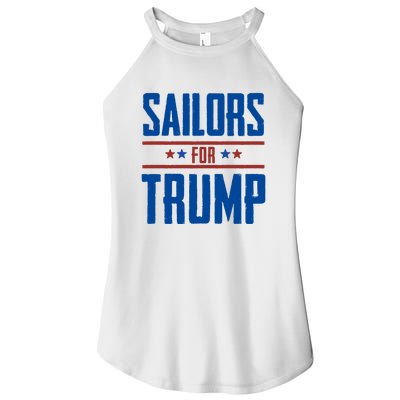 Sailors For Trump 2024 Women’s Perfect Tri Rocker Tank