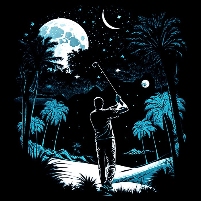 Shoot For The Stars Pro Golf Player Golf Dad Gift For Dad Father's Day Impact Tech Backpack
