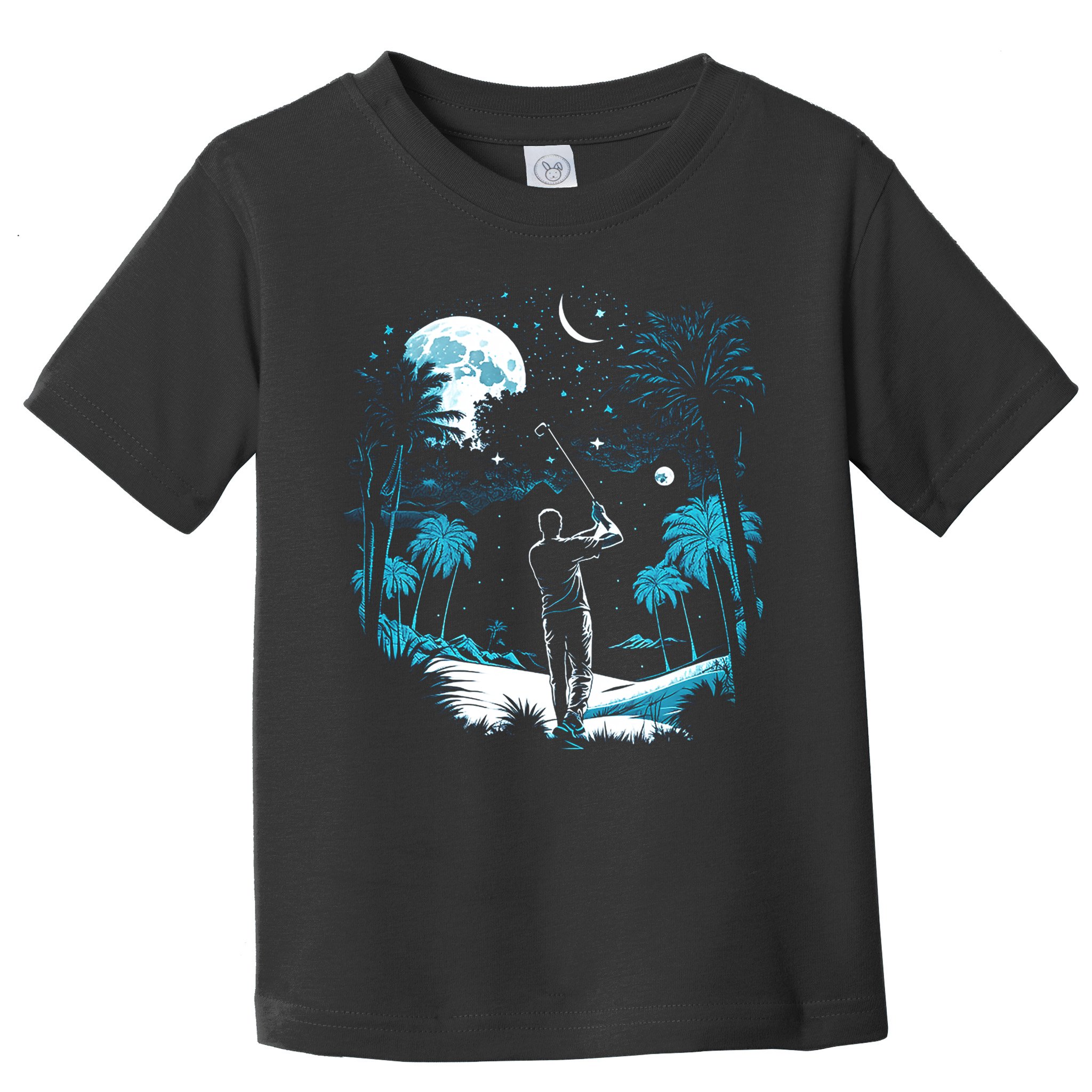 Shoot For The Stars Pro Golf Player Golf Dad Gift For Dad Father's Day Toddler T-Shirt